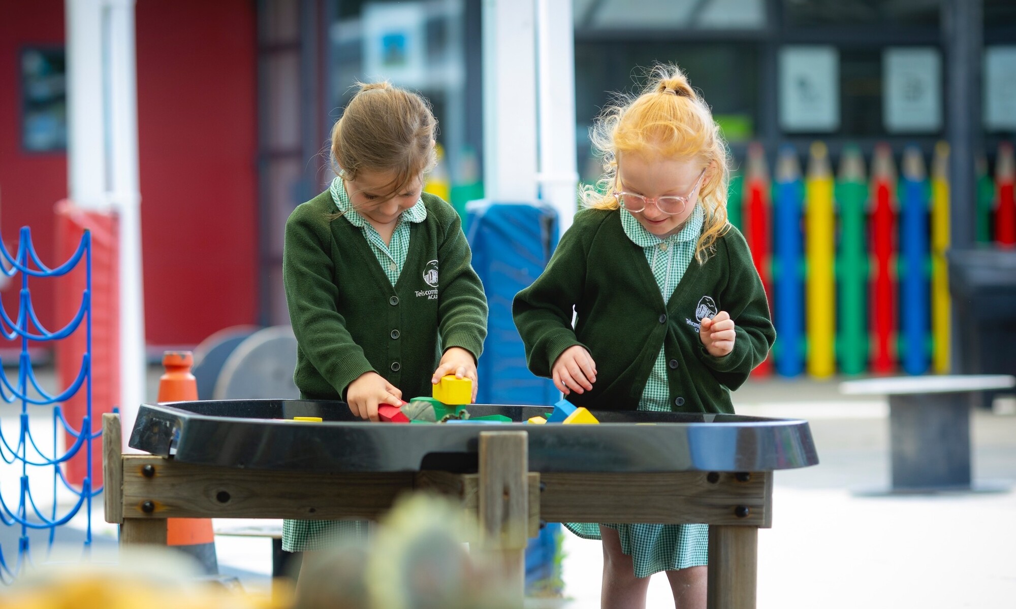 Telscombe Cliffs Academy Image of Early Years Pupils in the School Grounds - 21 of 139